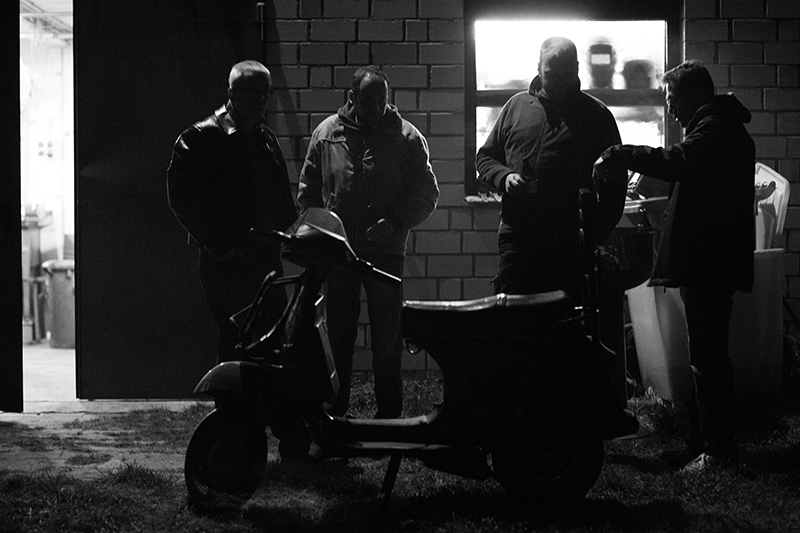 Gemeinsame Vespa Ausfahrt